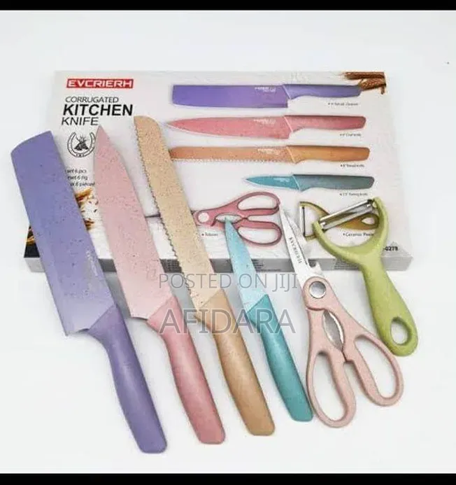 6pcs Kitchen Knife Set
