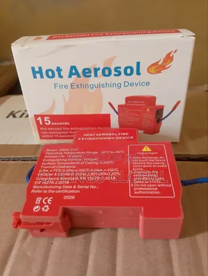 Hot Aerosol Fire Extinguishing Device
