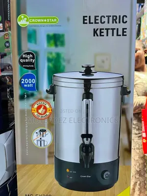Master Chef (2000w) 20l Electric Kettle With Dispenser