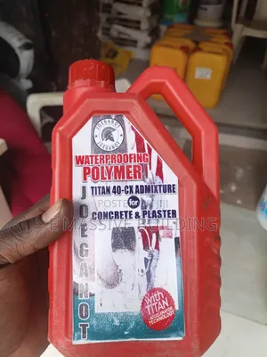 Waterproofing Polymer Product, Specifically "TITAN 40-Ck Admixture.