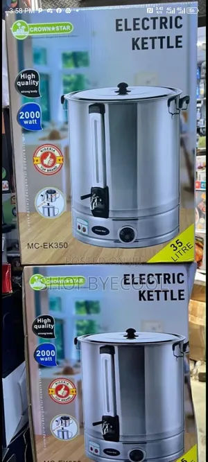 Electric Kettle 35 Litre