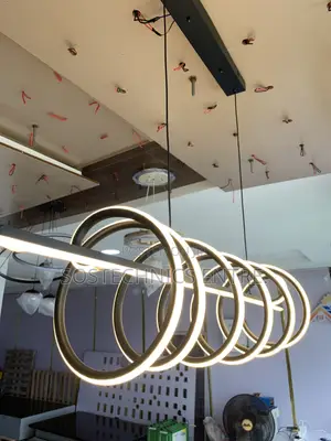 Modern Spiral LED Pendant Chandelier