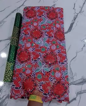 Guipur Cord With Crystal Stone