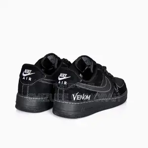 Nike Air Force 1 Low Sneakers- Venom | Brand New Black