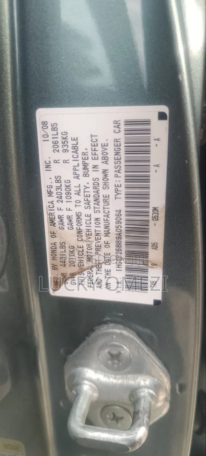 Honda Accord 2.4 i-VTEC Exec Automatic 2009 Green