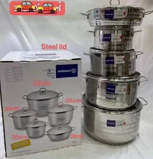 High Quality Korkmaz Stainless Cookware Set