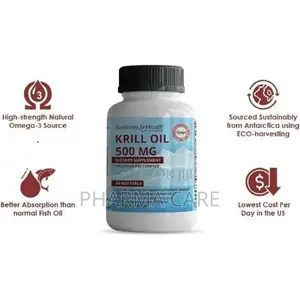 Krill Oil 500 Mg- 60 Softgels