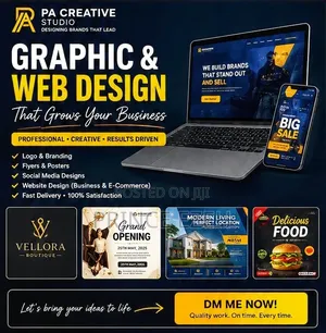 Professional Graphic Web Designer | Logo, Flyers, Media Websites