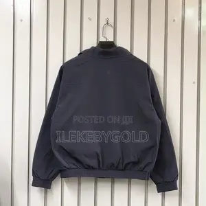 Minimalist Plain Zip Up Jacket