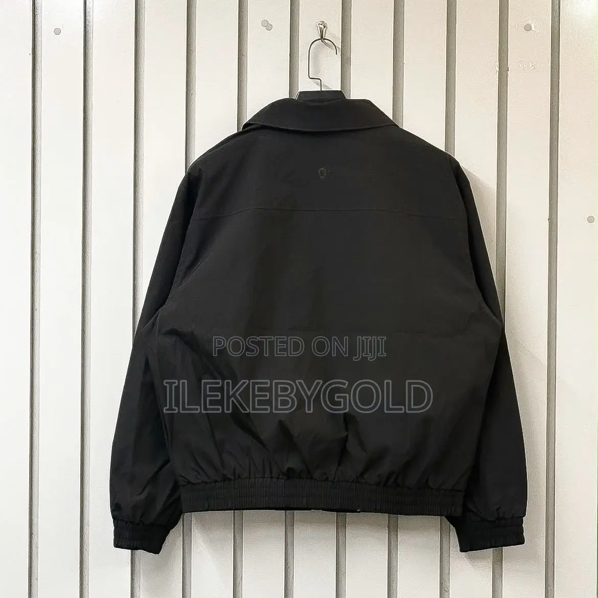 Minimalist Plain Zip Up Jacket