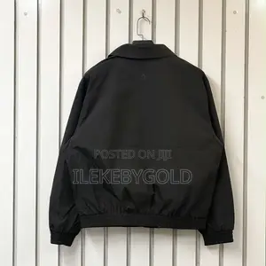 Minimalist Plain Zip Up Jacket