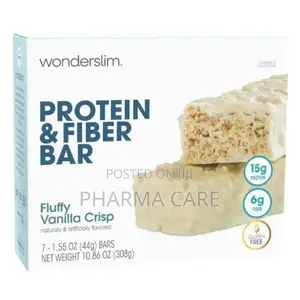 Protein Bars Fiber- Fluffy Vanilla Crisp - 7ct