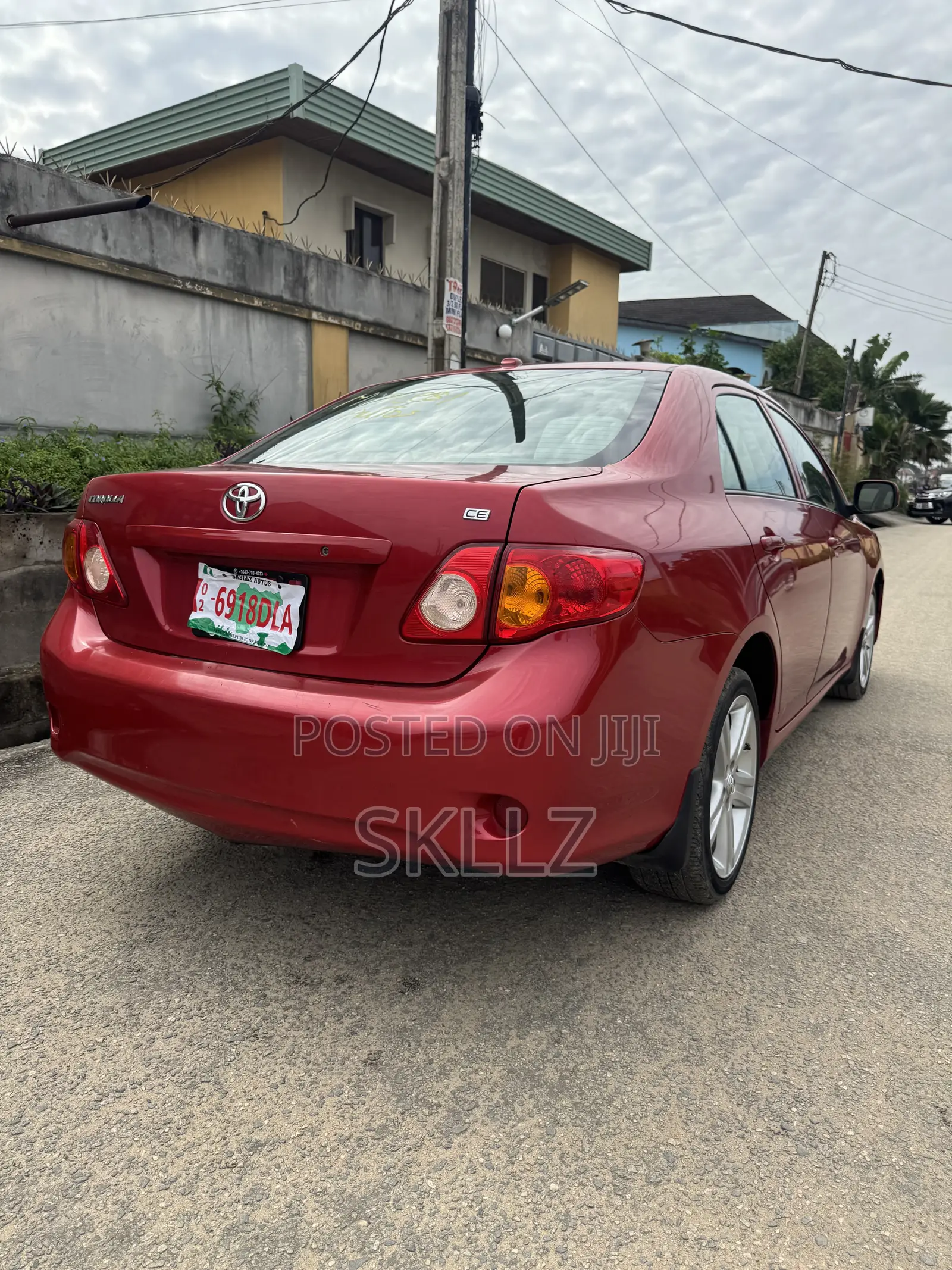 Toyota Corolla 2009 Red