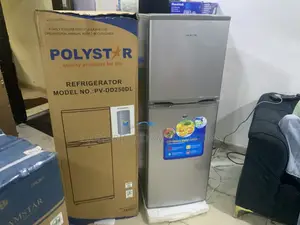 Polystar 250L Double Door Fridge With Large Storage