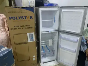 Polystar 250L Double Door Fridge With Large Storage