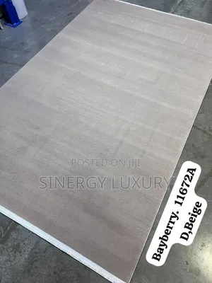 7x10fts d.beige Burberry Premium Center Rug