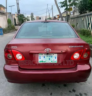 Toyota Corolla 2005 Red