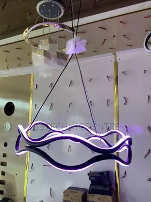 Modern Wavy LED Pendant Chandelier