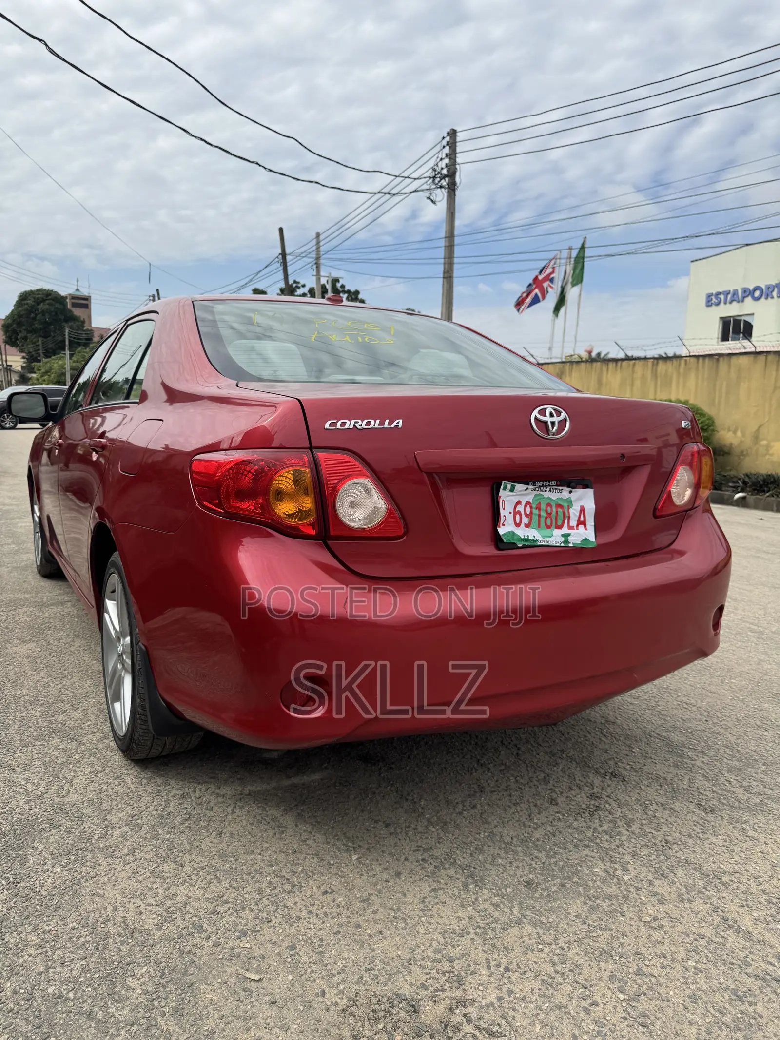 Toyota Corolla 2009 Red