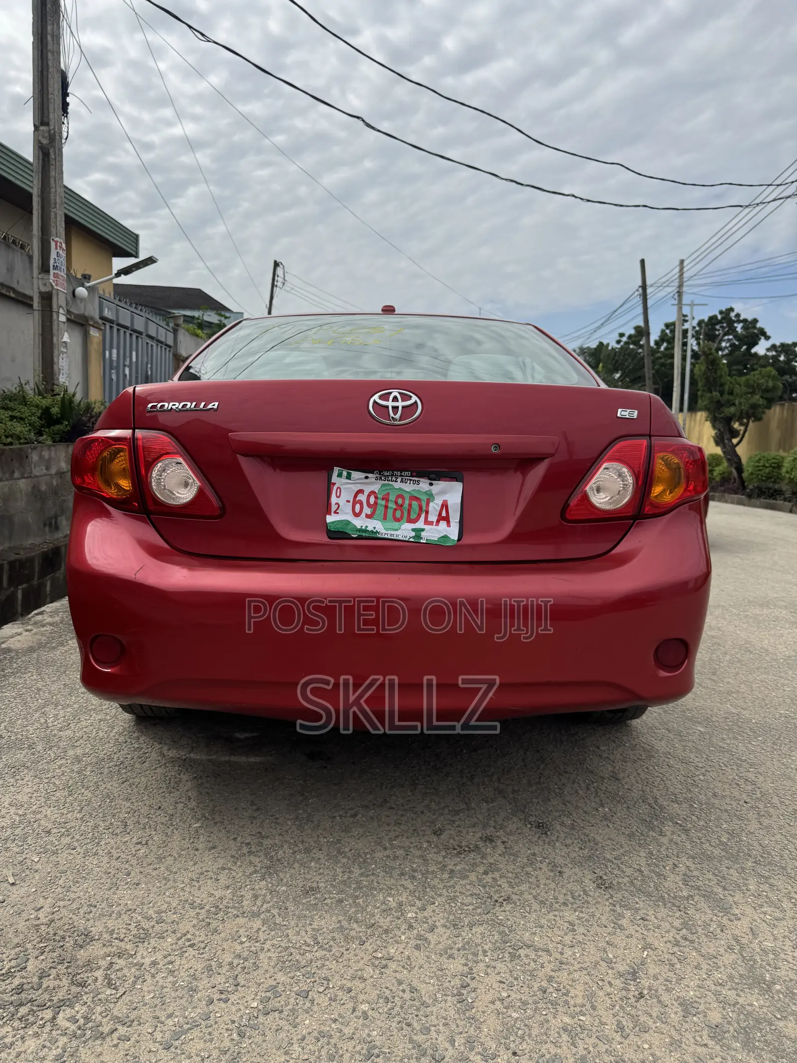 Toyota Corolla 2009 Red