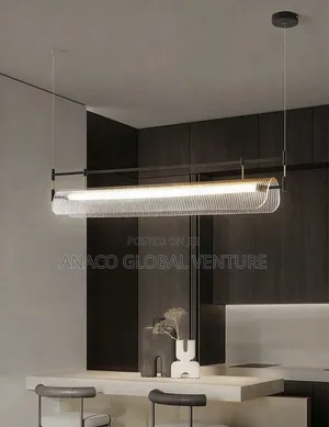 Morden Linear Light for Dining, Kitchen Led Black Body