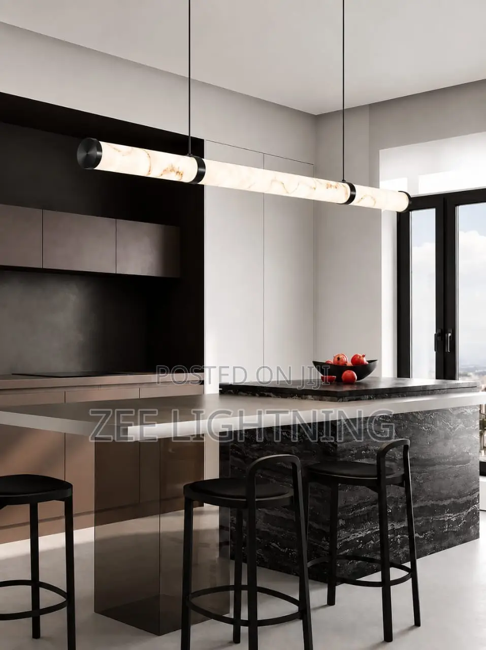 High Quality Long Tube Kitchen Light (Black and Gold Body )