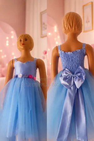 Baby Blue Princess Tutu Dress
