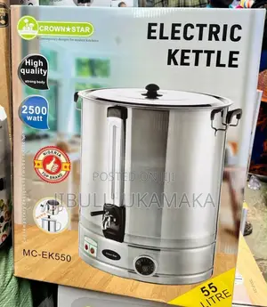 Master Chef Stainless Electric Water Boiler/Water Dispenser 55Litres