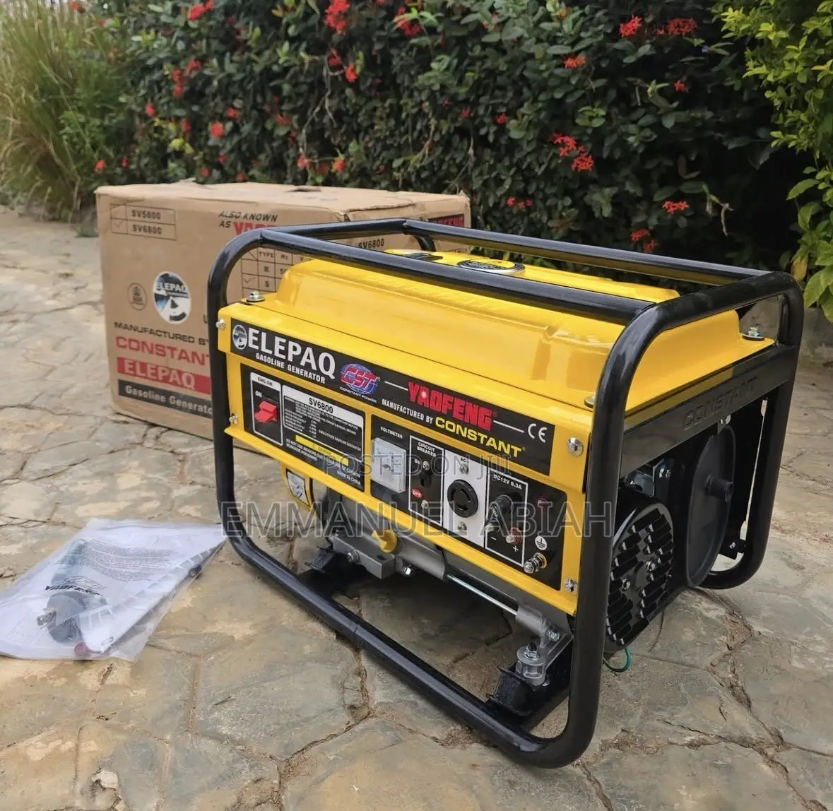 Elepaq 3.5kva Generator