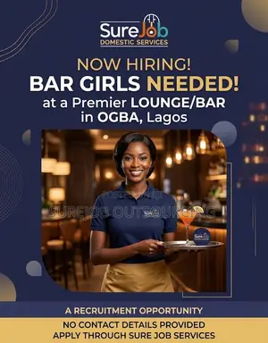 Bar Girls Needed at a Lounge/Bar in Ogba