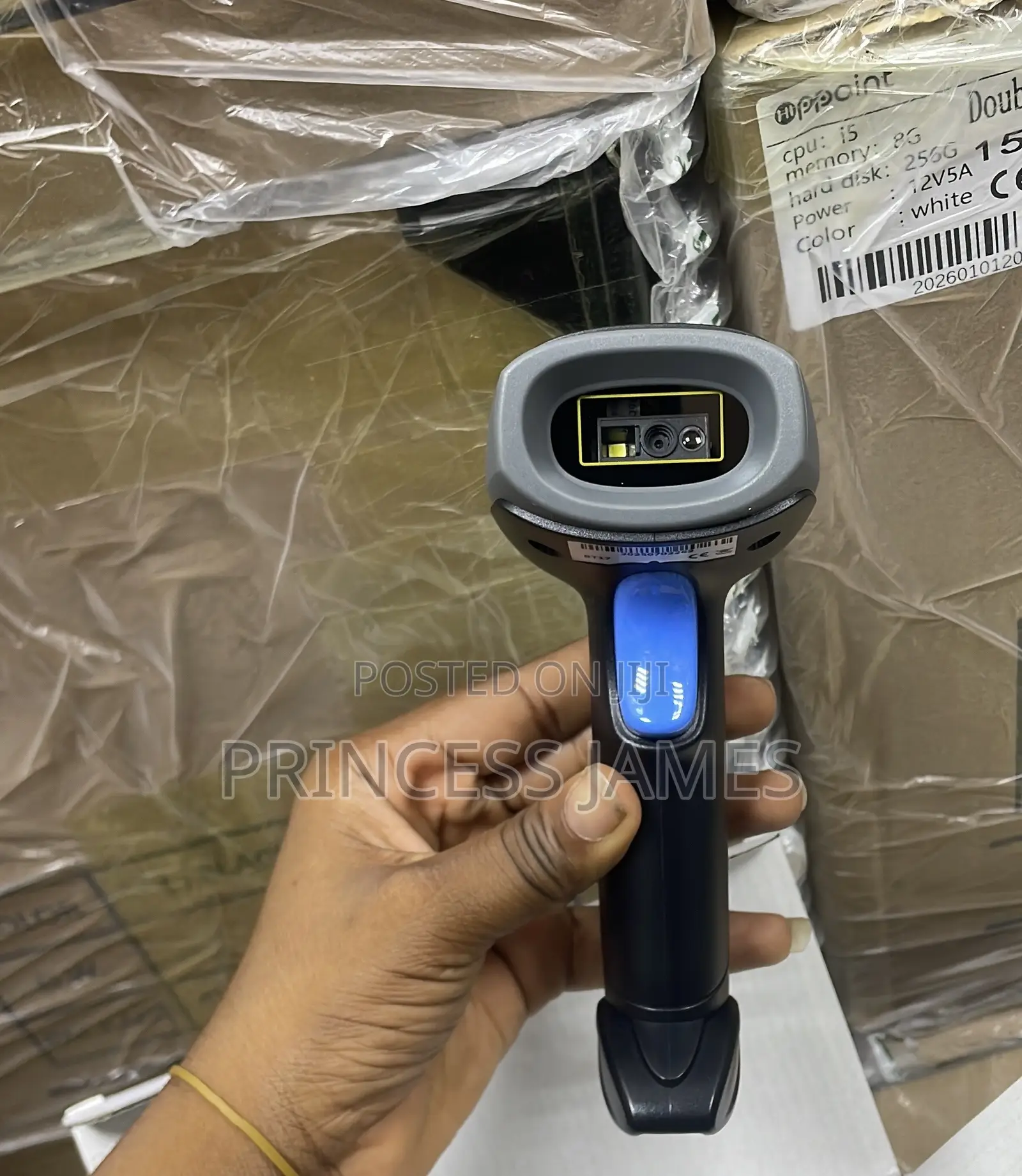 2D Wireless Handheld Scanner