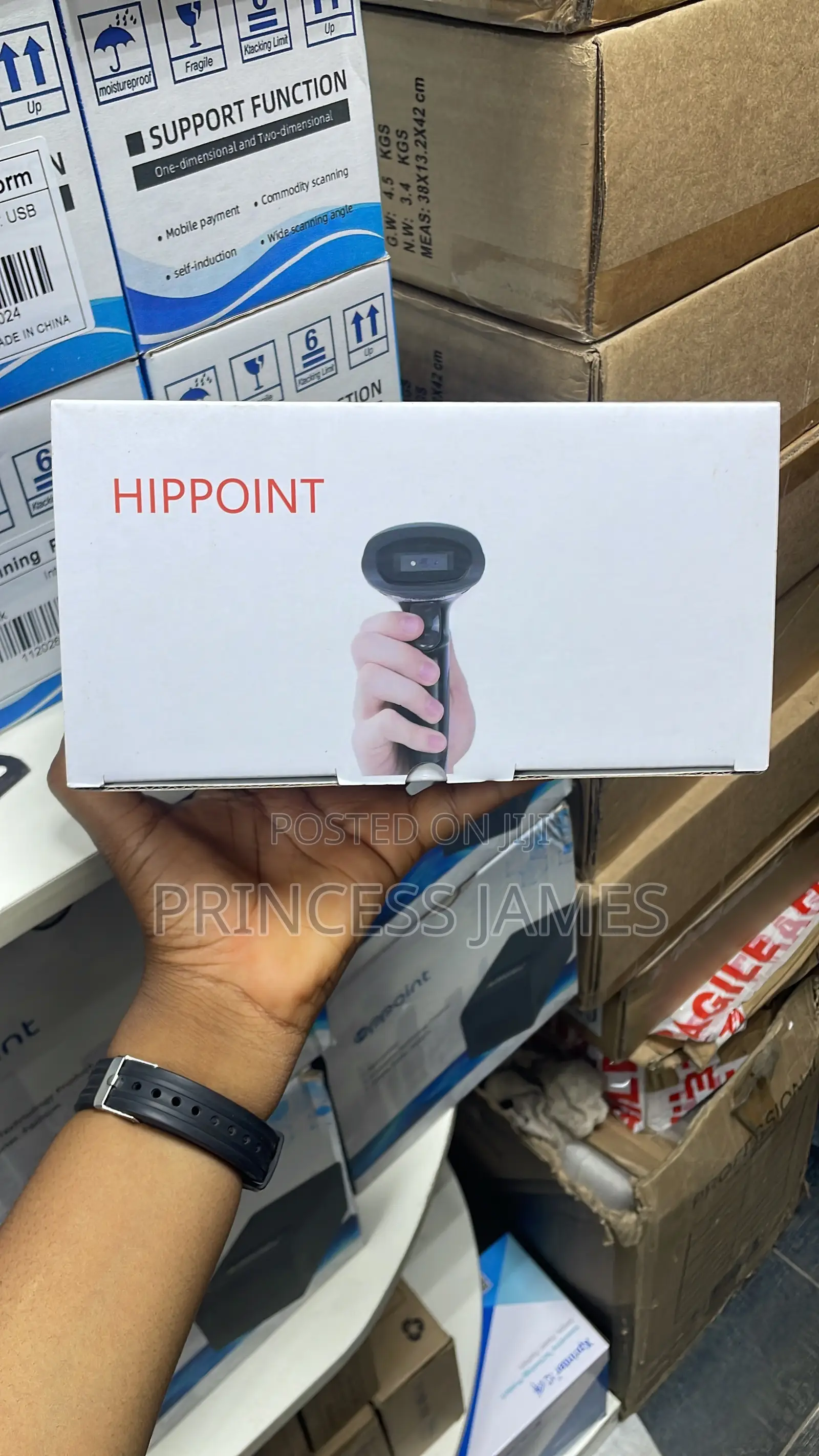 2D Wireless Handheld Scanner