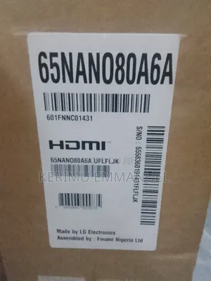 LG 65 Inches Nanocell Smart TV