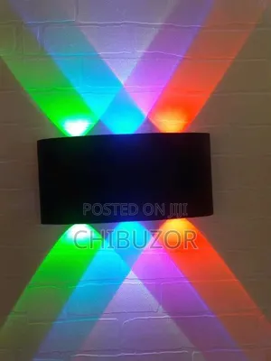 Modern Curved LED Up-and-Down Wall Sconce