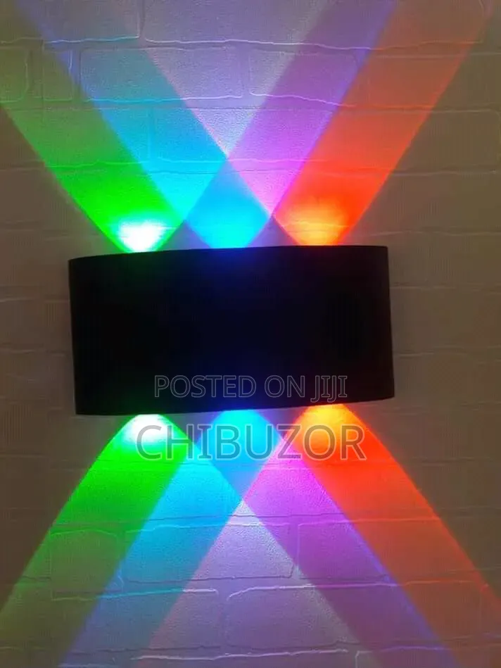 Modern Curved LED Up-and-Down Wall Sconce