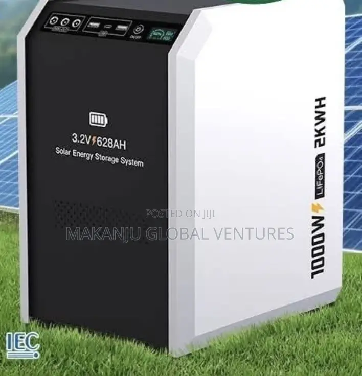 Fibon Solar 1000W / 2kWh All-in-One Portable Solar Generator System
