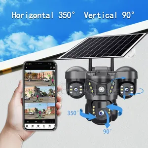 Hd 4g Triple Solar PTZ Camera V380