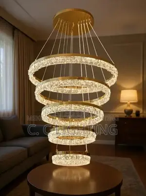 Crystal Luxury Pendant Lights for Living Room