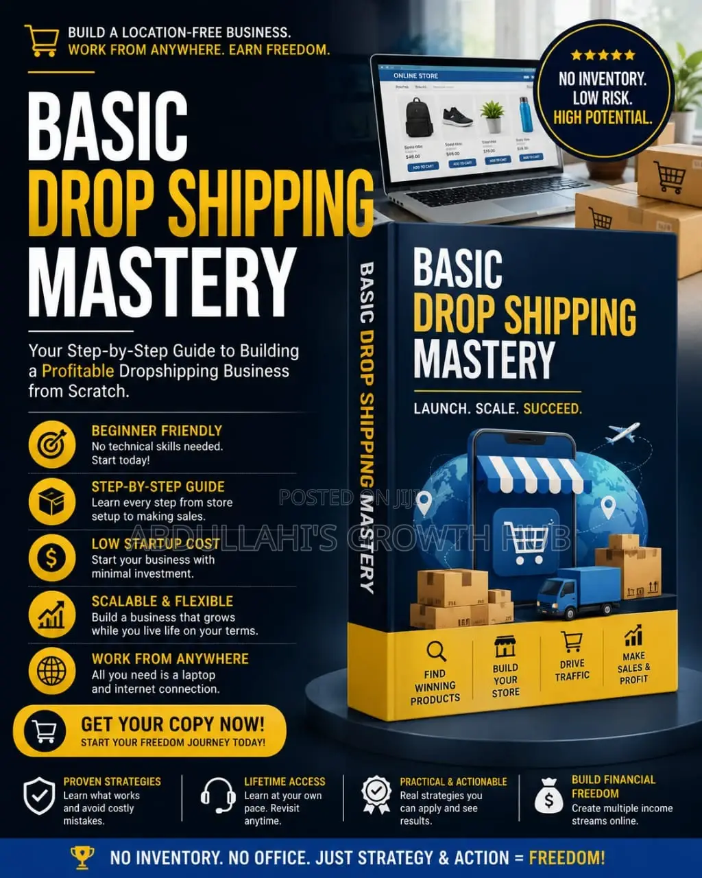 Basic Dropshipping Mastery Course – Start Your E-Commerce Business