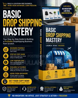Basic Dropshipping Mastery Course – Start Your E-Commerce Business