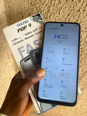 Tecno Pop 9 128 GB White