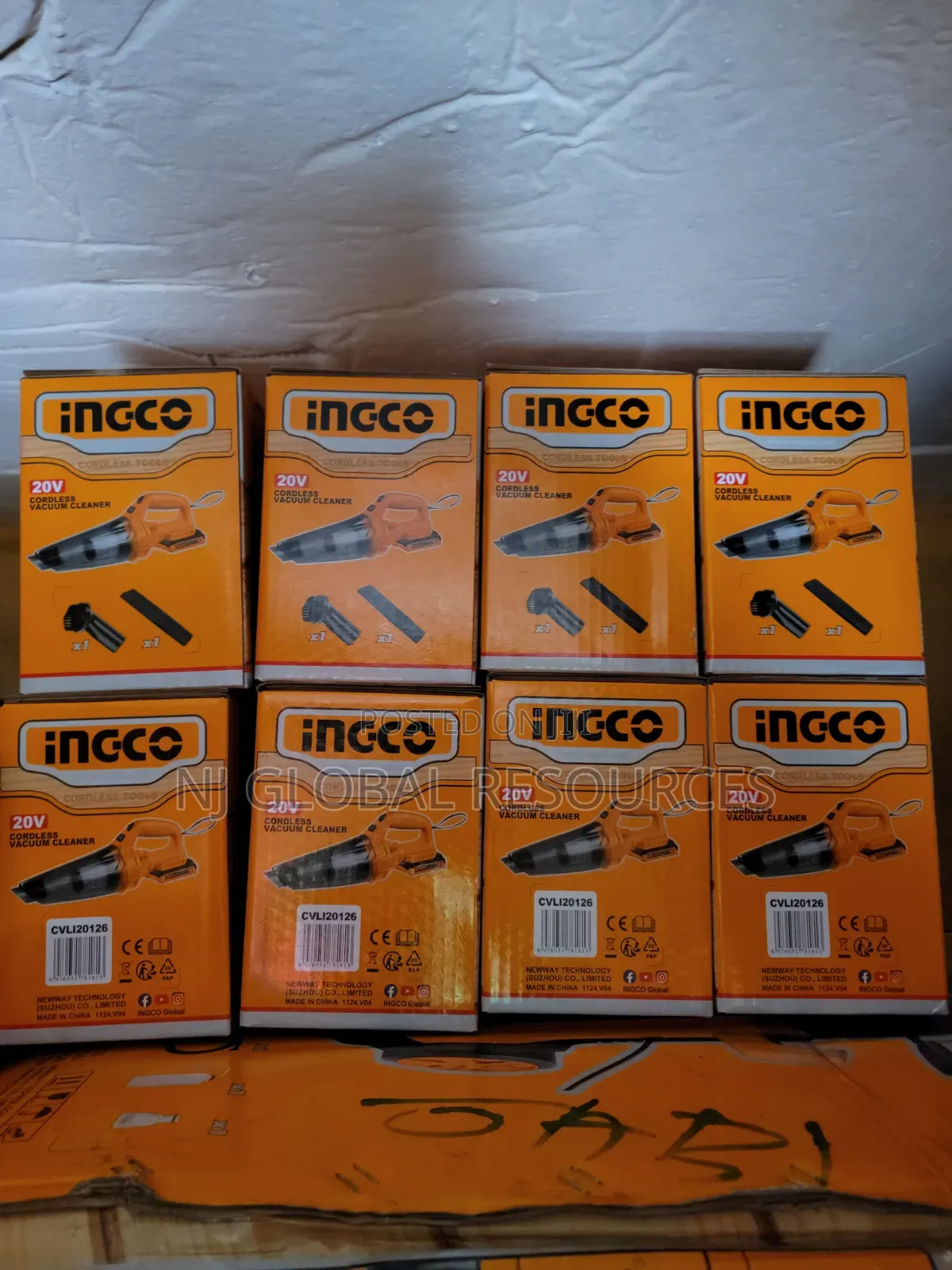 20v Cordless Vacuum Cleaner Ingco