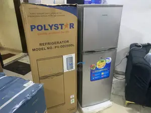 Polystar 250L Household Double Door Refrigerator