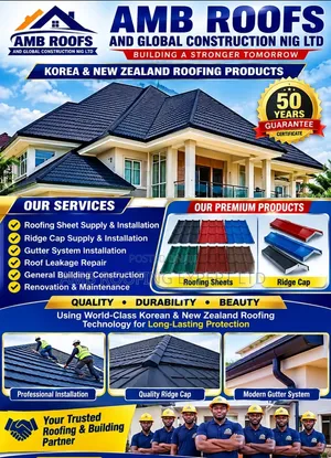 Abuja Stone Coated Roofingtiles 0.55 Thickness