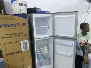 Polystar 250L Spacious Double Door Refrigerator for Home