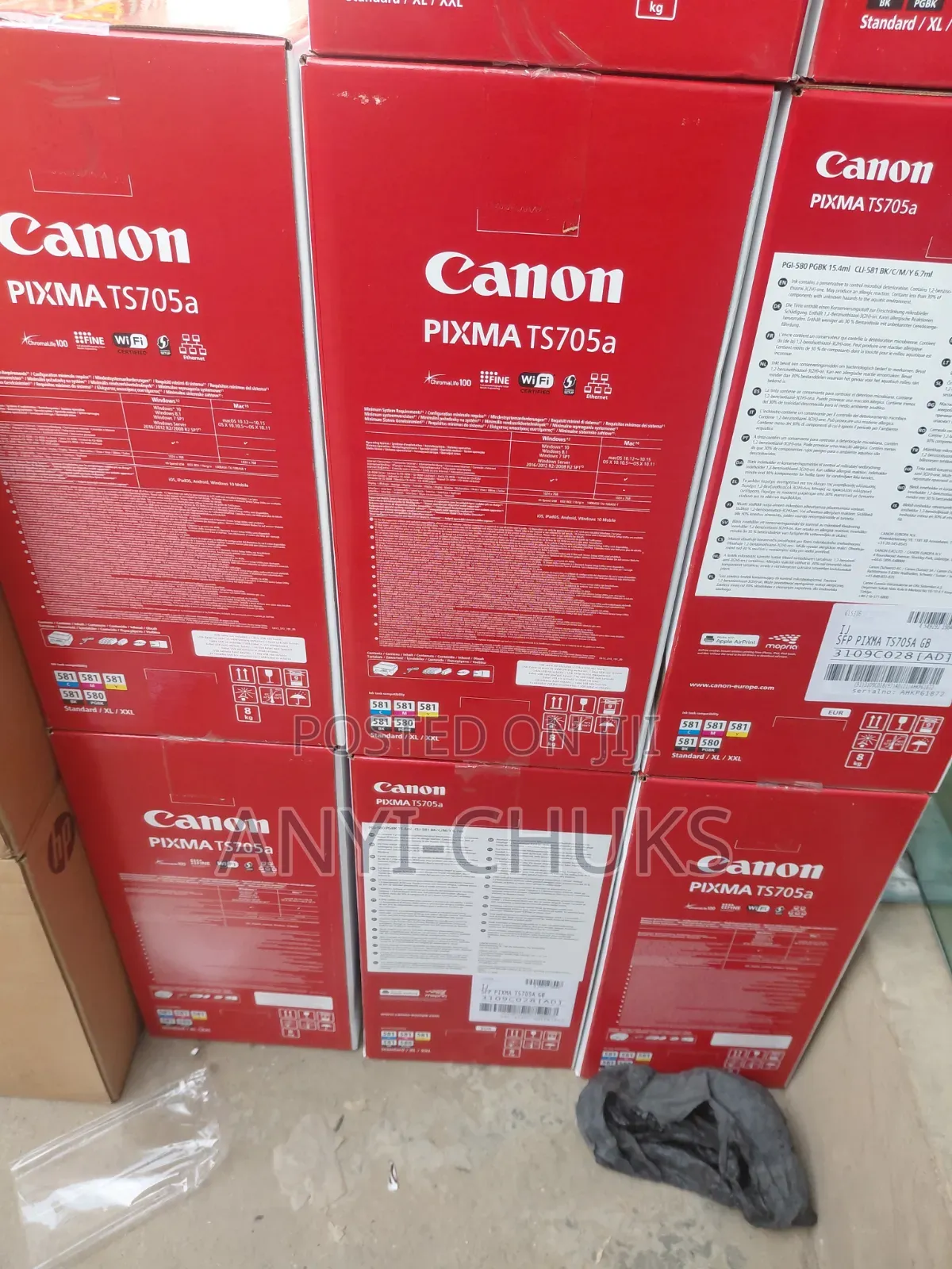 Canon Pixma Ts705a Printer