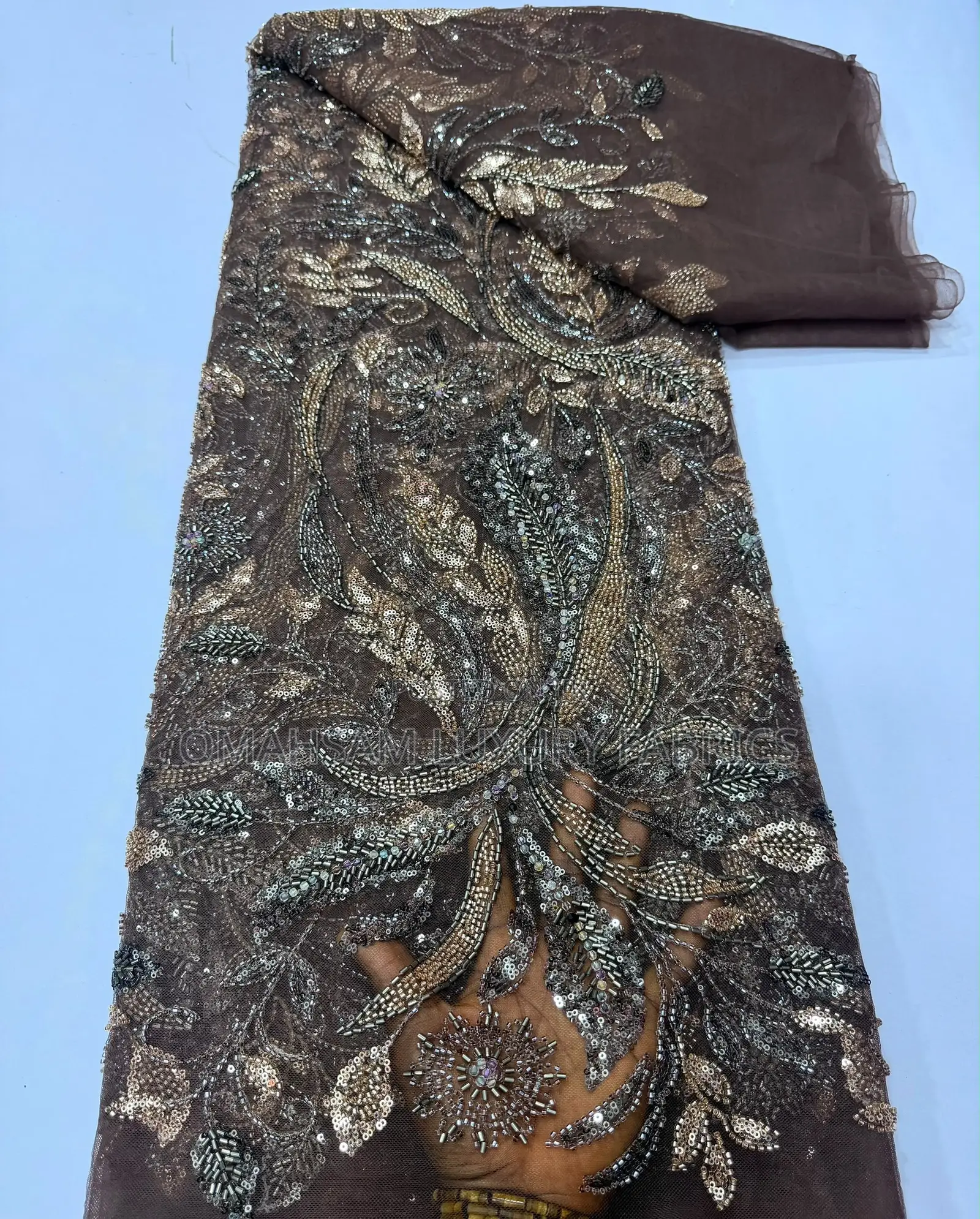 Exclusively Handbeaded Lace