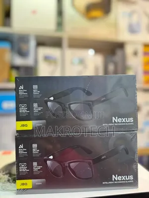JBQ NEXUS MT5 Ultra Smart Glasses With 2000mAh Charging Case