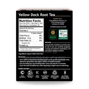Yellow Dock Root Tea 18