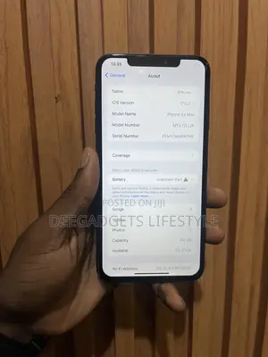 Apple iPhone XS Max 64 GB Black